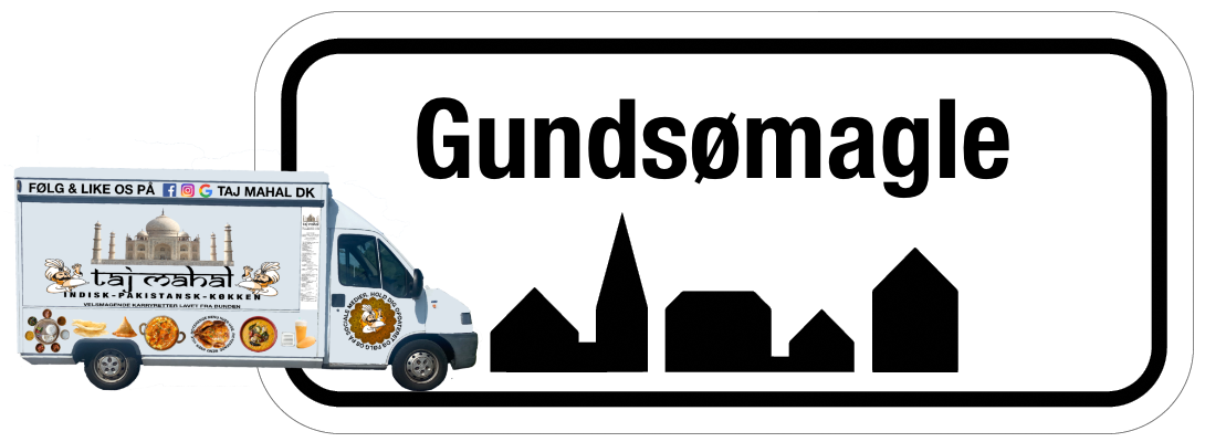 Gundsømagle : Hver Tirsdag ved Super Brugsen  på Gulddyssevej 7, 4000 Roskilde fra 17:00 til 20:00.

I kan nemt og bekvemt bestille vores velsmagende karryretter online i løbet af ugen.

Så sørger kokken for at bestilling er klar til den aftalt tid og dag.

Mvh. Kokken fra Taj Mahal dk  👨🏽‍🍳  🙏